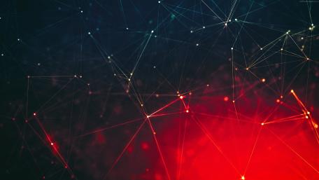 Connecting lines wallpaper