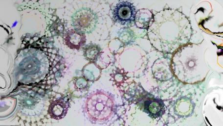 Multiple circles wallpaper