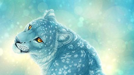 Snow leopard wallpaper