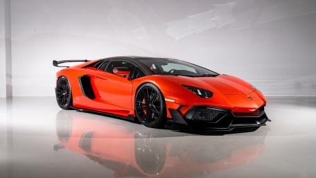 Lamborghini Aventador Red Glory wallpaper