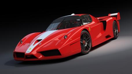 Vibrant Ferrari FXX Performance Dream Car Wallpaper wallpaper