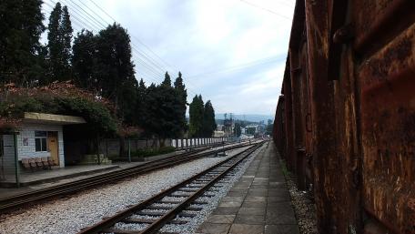 Railway wallpaper
