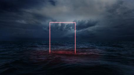 Ocean square wallpaper
