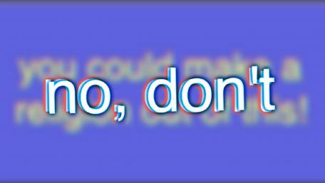 no, don't wallpaper
