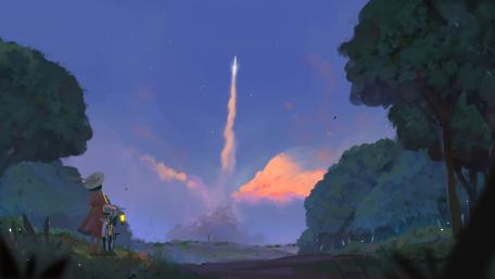 Launch to the Unknown Wonders wallpaper