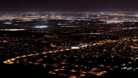Phoenix Cityscape Panorama wallpaper