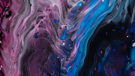 Galactic Whirlwind of Colors wallpaper
