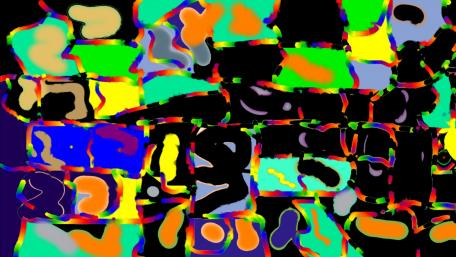 Abstraction Coloré Intence 2019 wallpaper