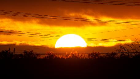Sunset in Santa Clarita, CA wallpaper