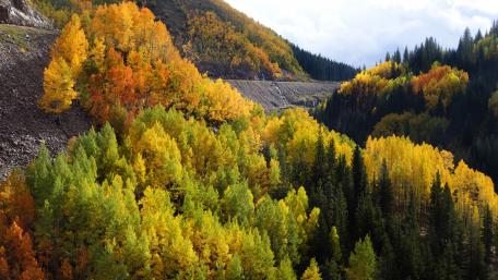 Million Dollar Highway in Colorado wallpaper