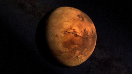 Mars in Stunning Clarity: A Celestial Marvel wallpaper