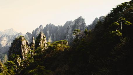 Yellow Mountains wallpaper