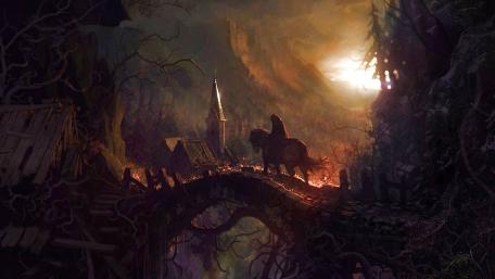 Gothic Digital Drawings wallpaper