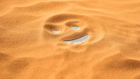Smiling Sand Surprise wallpaper