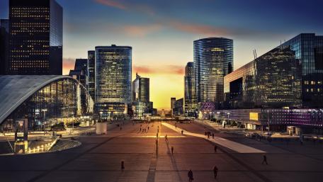 Evening in Paris wallpaper