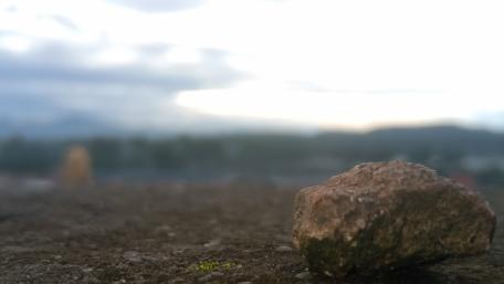 Tiny rock wallpaper