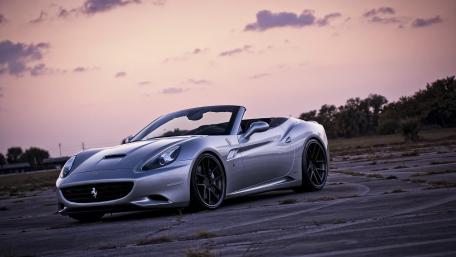 Ferrari Front side view wallpaper