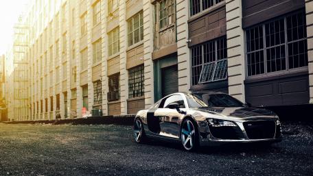 Urban Elegance Audi R8 Supercar wallpaper