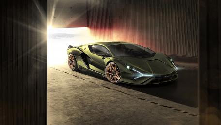Lambo Sian 2020 wallpaper