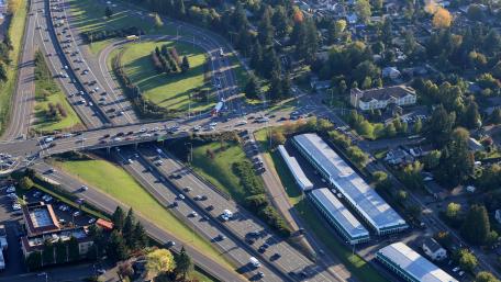 The I-5 in Portland wallpaper