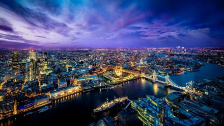 London at night wallpaper