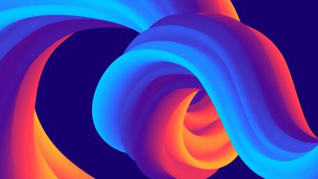 Vibrant Flow of Colors wallpaper