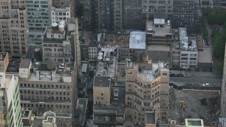 Manhattan Tower Blocks wallpaper