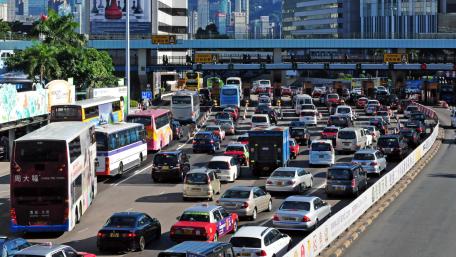 Cross Harbour Tunnel Toll Plaza wallpaper