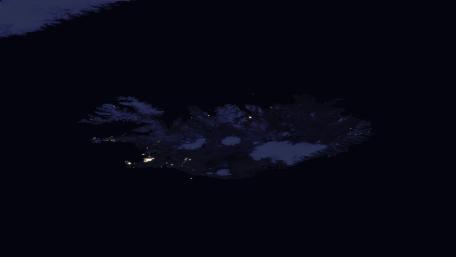 Night Lights of Iceland 2016 wallpaper