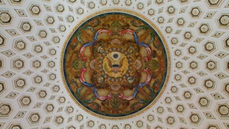 Neo-Pompeian With Ovals wallpaper