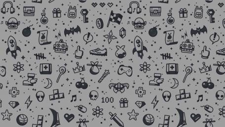 Minimal Gaming White wallpaper