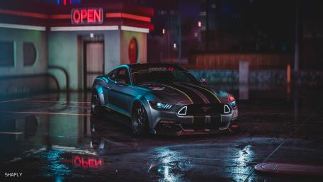 NEON HARMONY wallpaper