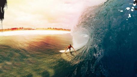 Surfer wallpaper