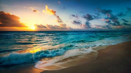 Ocean Sunrise Beauty wallpaper