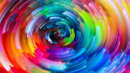 Colourful Circle wallpaper