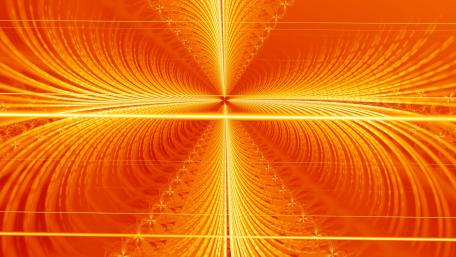 End of orange wallpaper
