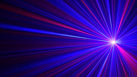 Stellar Burst of Light Speed Dynamics wallpaper