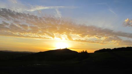 Sonnenaufgang im Ruhrgebiet wallpaper