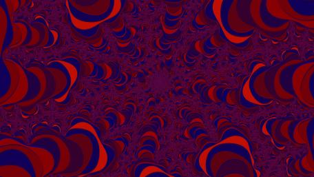 Vibrant Spiral of Fractal Art Design wallpaper