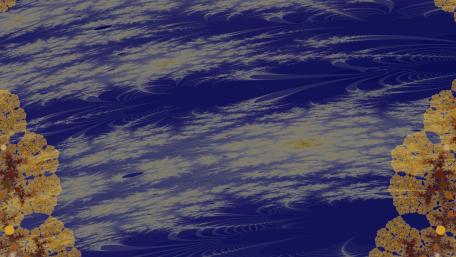 A view into a fractal world wallpaper