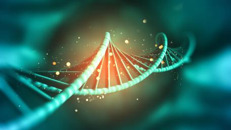 3d Strang dna wallpaper