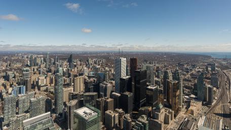 Toronto Downtown Area Cityscape wallpaper
