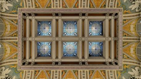 Ceiling of the Great Hall wallpaper