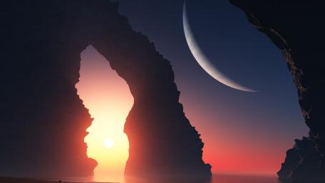 Night Falling wallpaper