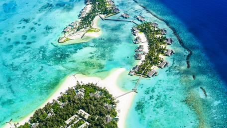 beach_islands_aerial_view_5k-wallpaper-3840x1600 wallpaper