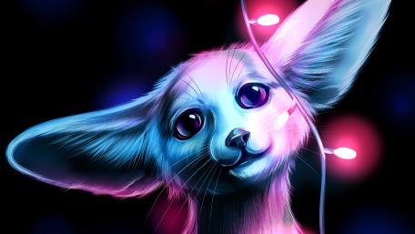 Cute fox wallpaper