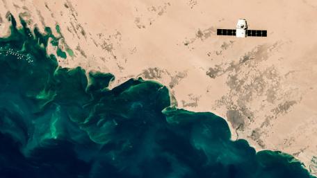 The SpaceX Dragon's Journey to the Space Station wallpaper
