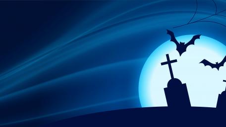 Spooky Halloween Night Sky Art wallpaper