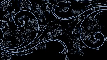 Abstract Midnight Swirls wallpaper