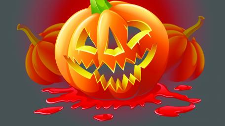 Jack-o'-Lantern Frenzy wallpaper